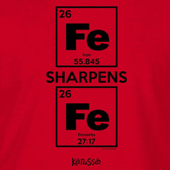 Iron Sharpens Iron Kerusso Christian Hooded T-Shirt