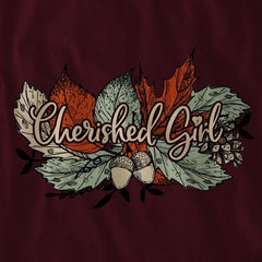 Thankful Cherished Girl Womens Long Sleeve T-Shirt