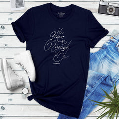 His Grace grace & truth Womens T-Shirt
