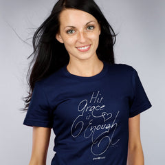 His Grace grace & truth Womens T-Shirt
