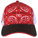 Womens Y'all Bandana Cap DS