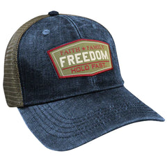 Faith Family Freedom HOLD FAST Mens Cap