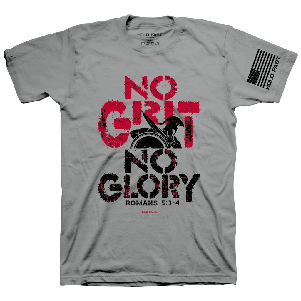 No Grit Hold Fast Mens T-Shirt