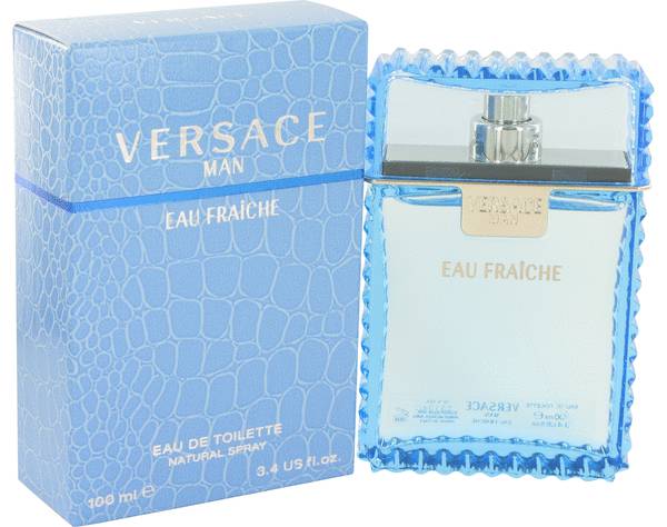 Versace Man Cologne By VERSACE FOR MEN 3.4 oz EAU DE TOILETTE Natural Spray