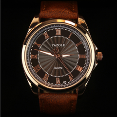 YAZOLE Mens watches Mens Business Male Quartz Wrist watch
