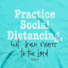 Social Distancing James 4:8 Kerusso Christian T-Shirt
