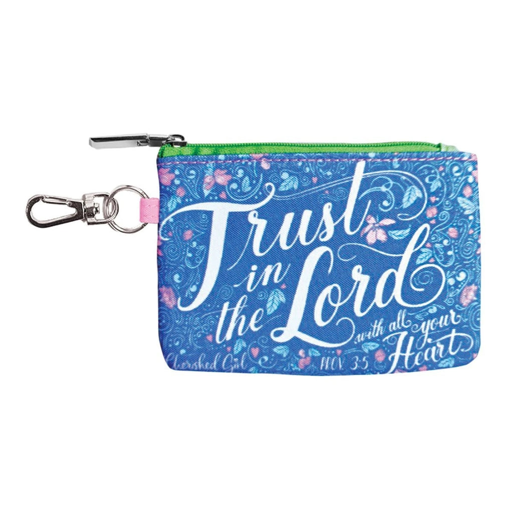 Cherished Girl Trust In The Lord Coin Purse