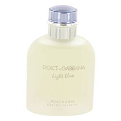 Light Blue Cologne By  DOLCE & GABBANA  FOR MEN 4.2 oz Eau De Toilette Spray (Tester)