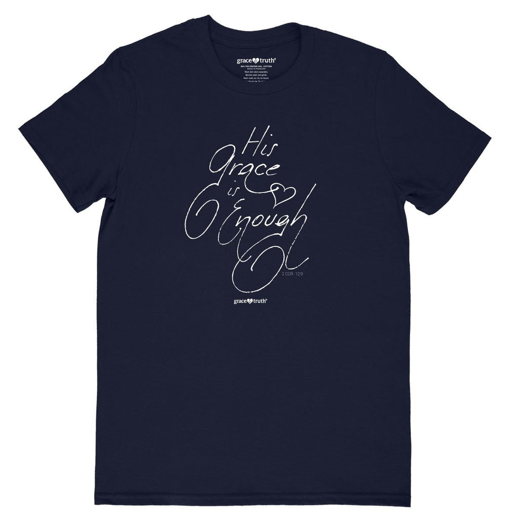 His Grace grace & truth Womens T-Shirt