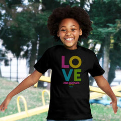 Love Stripes Kids T-Shirt