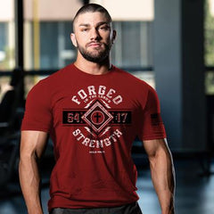 Forged Strength Mens Christian T-Shirt DS