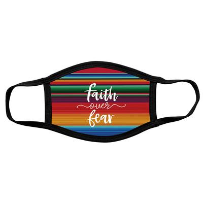 Faith Over Fear Adult Face Mask