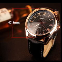 YAZOLE Mens watches Mens Business Male Quartz Wrist watch